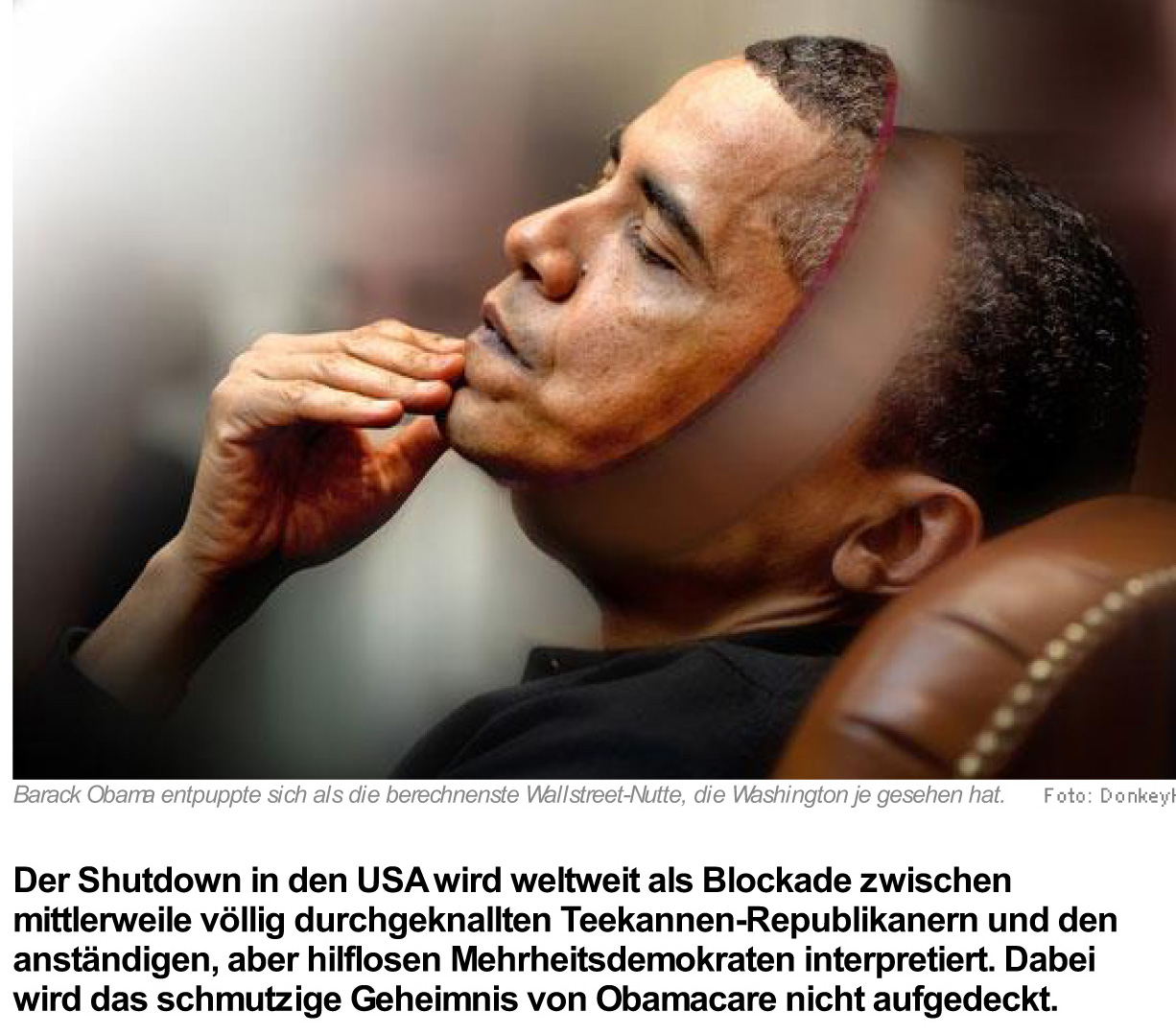 news.ch - Das schmutzige Geheimnis von Obamacare. Von Regula St