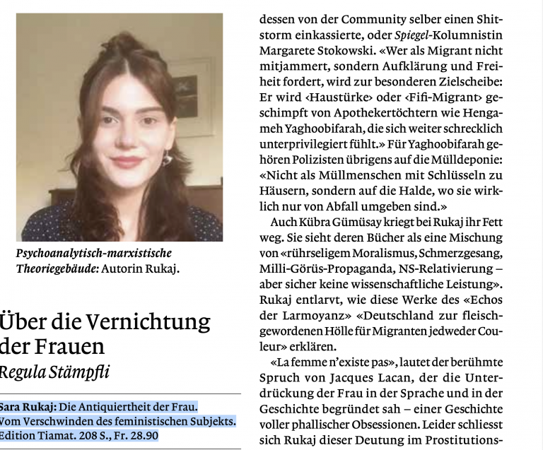 BER DIE VERNICHTUNG DER FRAUEN Eine Rezension Von Sara Rukaj Die ber-die-vernichtung-der-frauen-eine-rezension-von-sara-rukaj-die