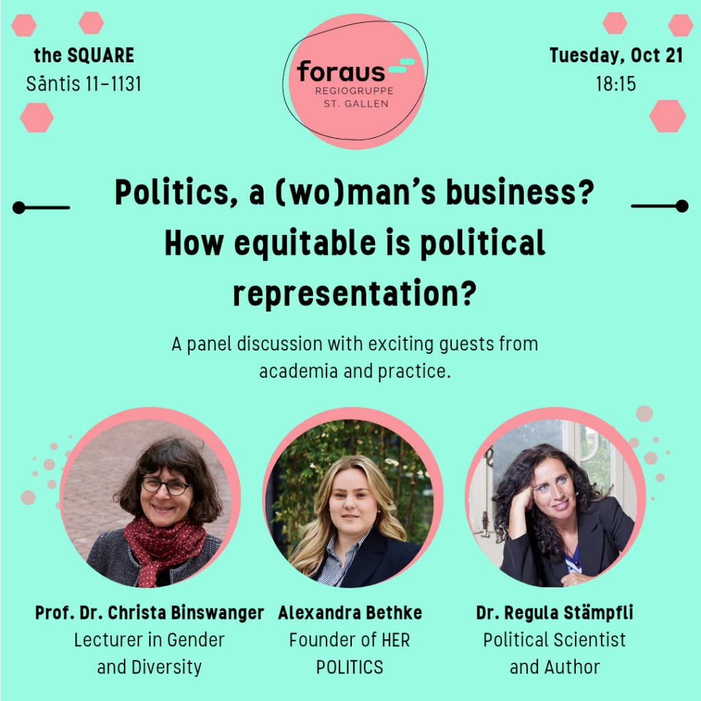HSG Regula Staempfli Rond Table Politics: Women's Business