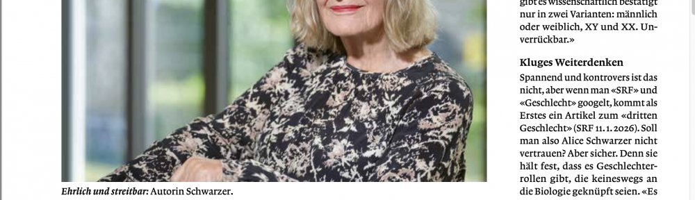 Rezension von Regula Staempfli über Alice Schwarzers neues Buch.