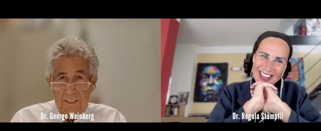 George Weinberg und Regula Stämpfli im Gespräch über die Kunst des Widerspruchs, über die Kunst der Politik.
